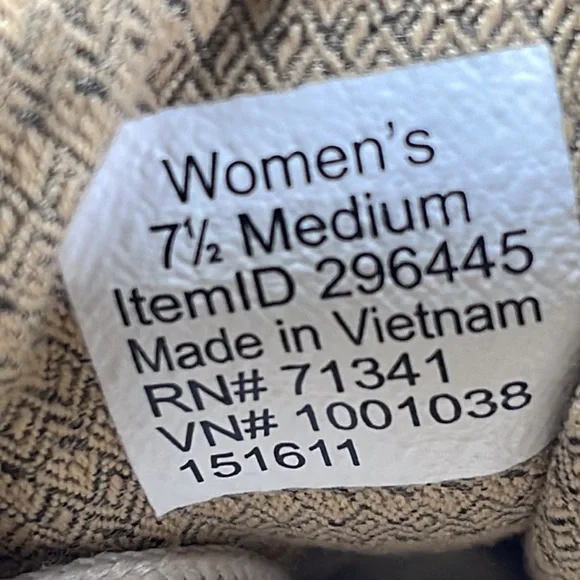 LL Bean Womens Lace Up Round Toe Olive Green Shoes Size 7.5 Sport Oxford - Picture 8 of 9